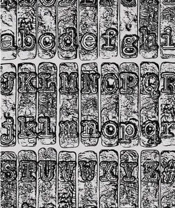 Tim Holtz® Alterations | 3-D Texture Fades™ Embossing Folder – Typewriter A5