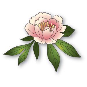 Memory Box Die – Gentle Peony Bloom 94872