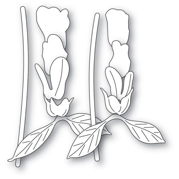 Memory Box Die – Peony Bud Duo 94874 - Image 2