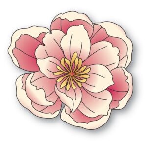 Memory Box Die – Delightful Peony Blossom 94875