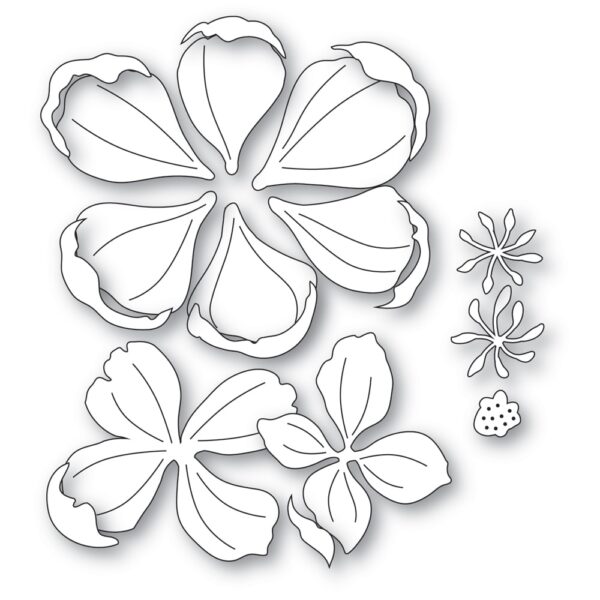Memory Box Die – Delightful Peony Blossom 94875 - Image 2