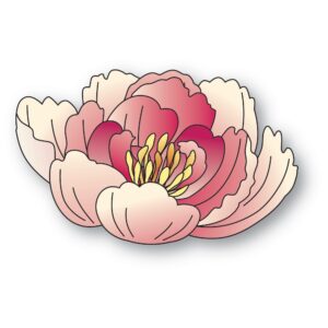 Memory Box Die – Elegant Peony Blossom 94878