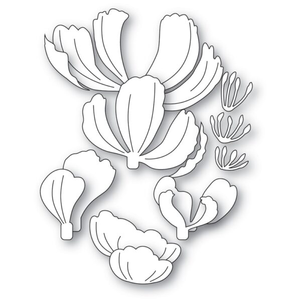 Memory Box Die – Elegant Peony Blossom 94878 - Image 2