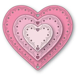 Memory Box Die – Cherish Hearts 94882