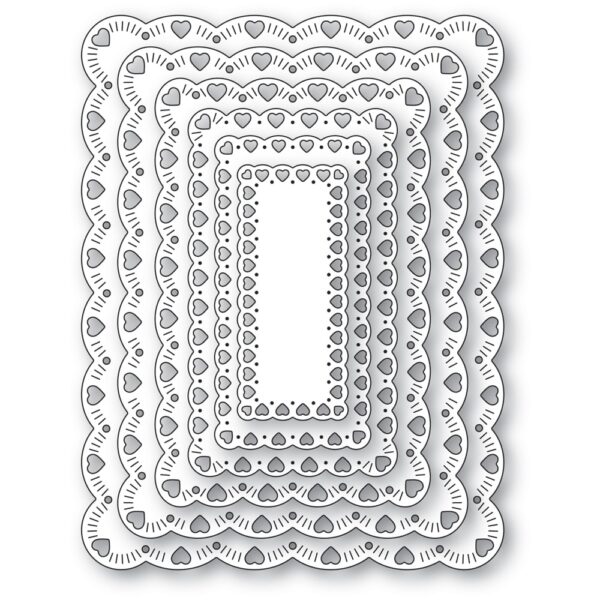 Memory Box Die – Cherish Scalloped Frames 94884