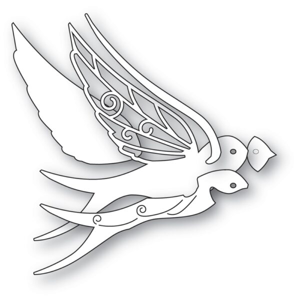 Memory Box Die – Gypsy Swallow-tail 94891 - Image 2