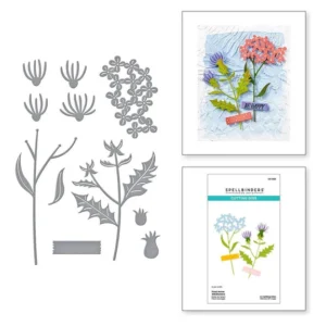 Field Notes Wildflowers Etched Dies