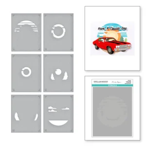 Scenic Drive Stencil