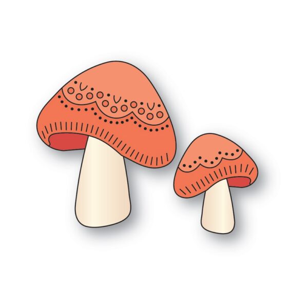 Nordic Swirl Mushrooms 2720