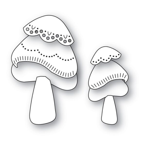Nordic Swirl Mushrooms 2720 - Image 2