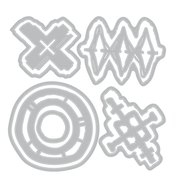 Sizzix Thinlits 9PK Die Set - Roundabouts by Seth Apter - Image 2