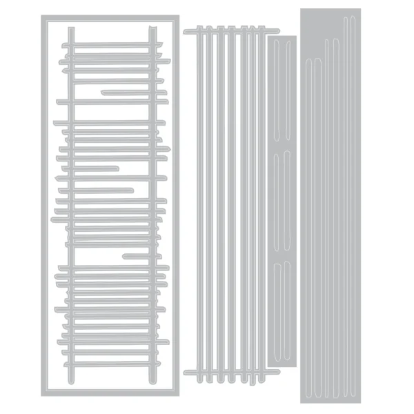 Sizzix Thinlits 5PK Die Set - Tracks by Seth Apter - Image 2