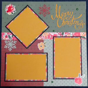 Christmas Flora - Scrapbooking with Anthony Gilbert -- July 31