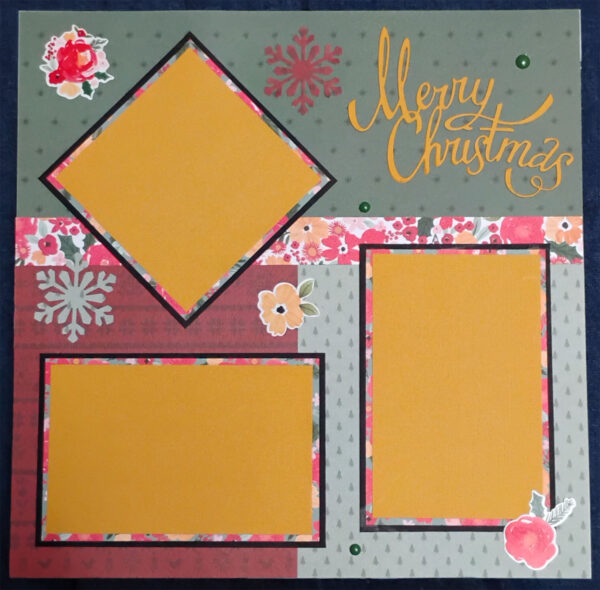 Christmas Flora - Scrapbooking with Anthony Gilbert -- July 31