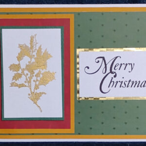 Christmas Flora - Cards, Sketches & Handmade Paper with Anthony Gilbert -- August 2