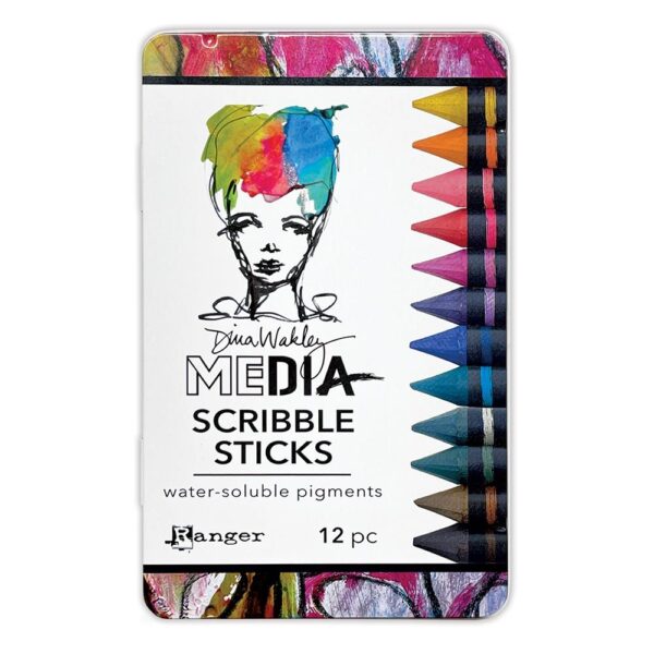 Dina Wakley Media Scribble Sticks - Image 5