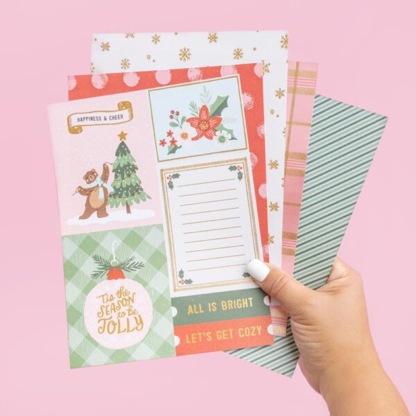 Crate Paper Single-Sided Paper Pad -- Mittens & Mistletoe - Image 3