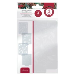 Tonic Studios Stencil Set -- Timeless Tiding