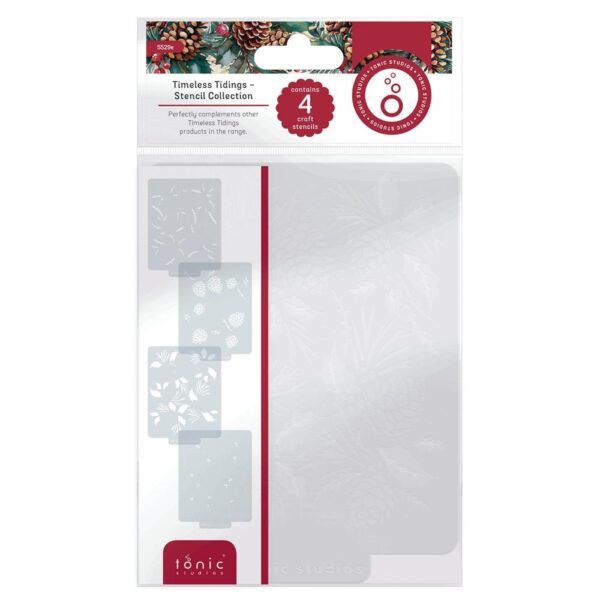 Tonic Studios Stencil Set -- Timeless Tiding