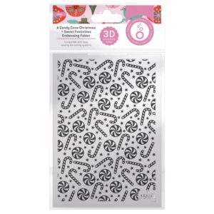 Tonic Studios 3D Embossing Folder -- A Candy Cane Christmas