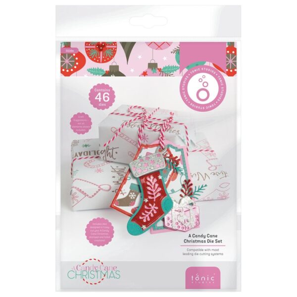 Tonic Studios Die Set -- Candy Cane Christmas