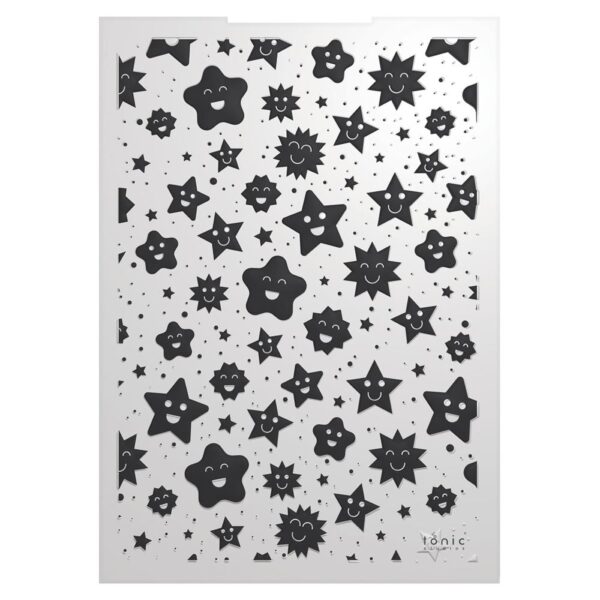 Tonic Studios 3D Embossing Folder -- Cutesy Stars - A Very Festive Fayre - Image 2