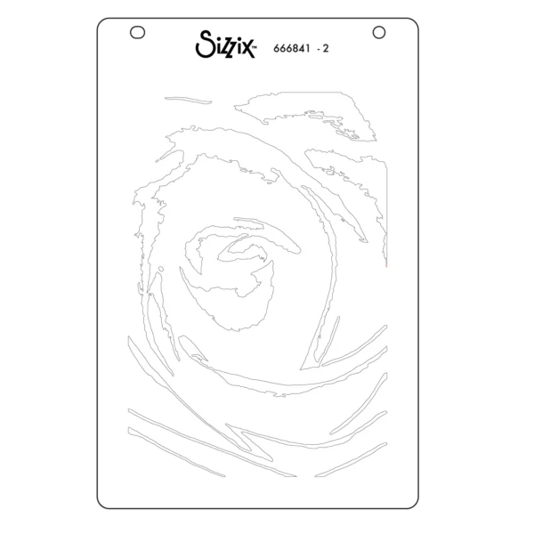 Sizzix A6 Stencil 4PK - Belle of the Ball, Adornment by Stacey Park - Image 3