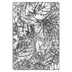 Tim Holtz® Alterations | 3-D Texture Fades™ Embossing Folder – Foliage A5