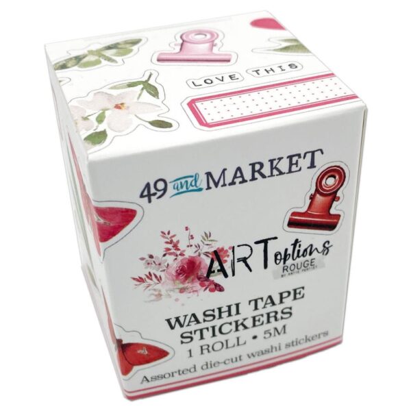 49 And Market Washi Sticker Roll -- ARToptions Rouge