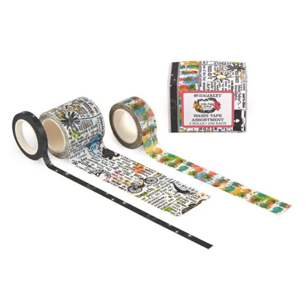 49 And Market Washi Tape Set -- Vintage Artistry Sunburst - Image 2