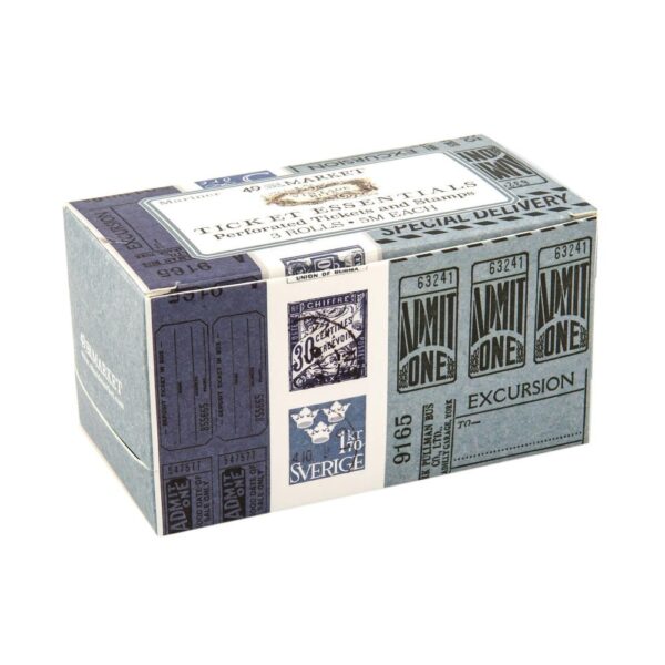 49 And Market Vintage Bits Ticket Essentials -- Mariner