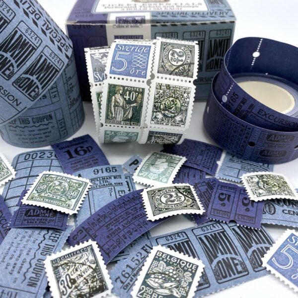 49 And Market Vintage Bits Ticket Essentials -- Mariner - Image 3