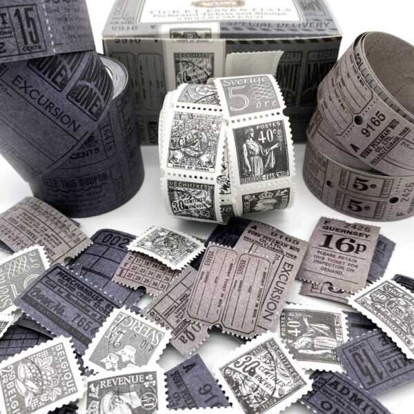 49 And Market Vintage Bits Ticket Essentials -- Pewter - Image 3