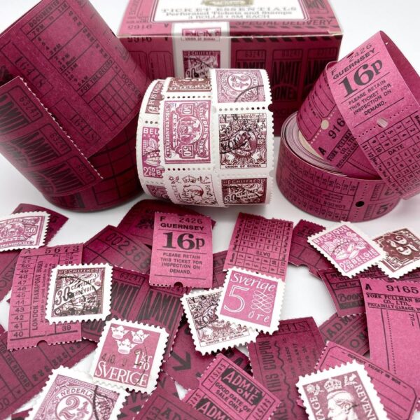 49 And Market Vintage Bits Ticket Essentials -- Plum - Image 3