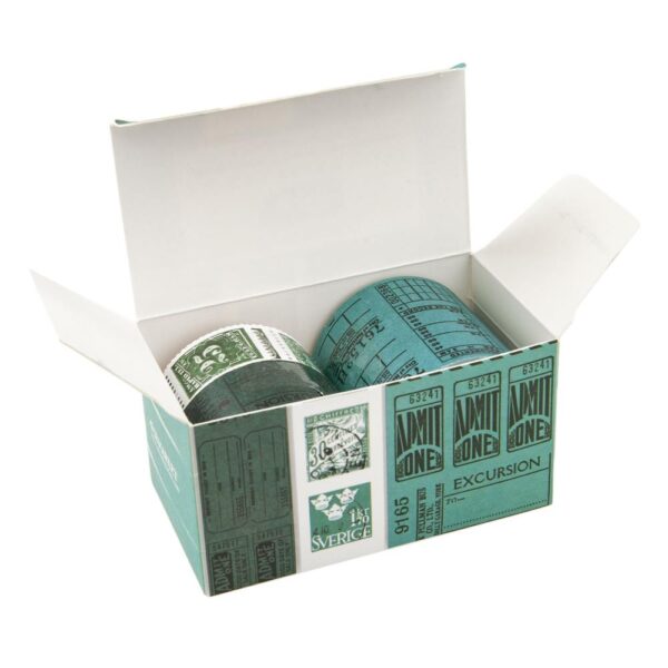 49 And Market Vintage Bits Ticket Essentials -- Lagoon - Image 2