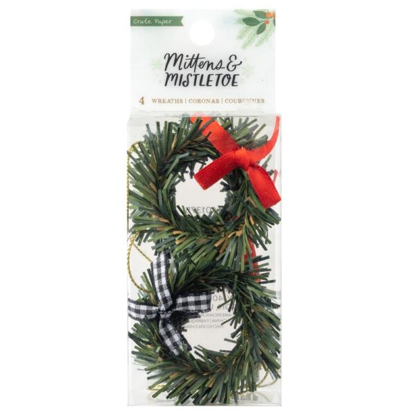 Mittens & Mistletoe Wreaths