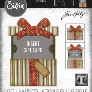 Tim Holtz® Alterations | Sizzix Thinlits™ Die Set 6-Pack – Gift Card Package