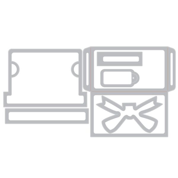 Tim Holtz® Alterations | Sizzix Thinlits™ Die Set 6-Pack – Gift Card Package - Image 3