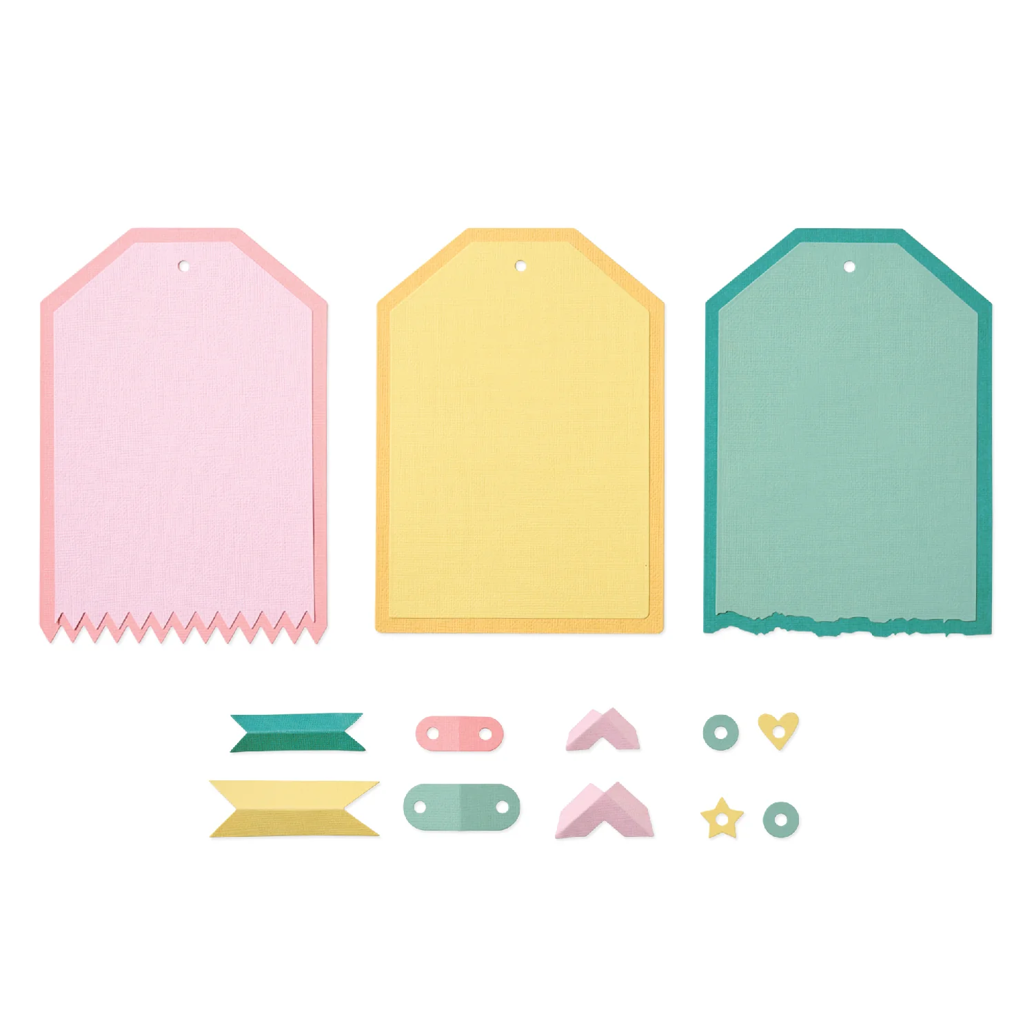 Sizzix Thinlits 17PK Die Set - Snap and Swap Large Tags by 49 and Market