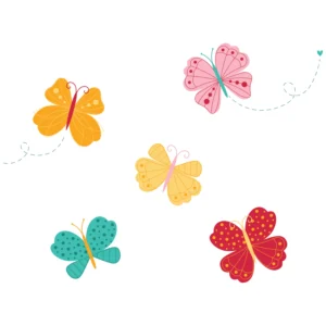 Sizzix Clear Stamps Set 14PK - Bright Butterflies #1 by Catherine Pooler