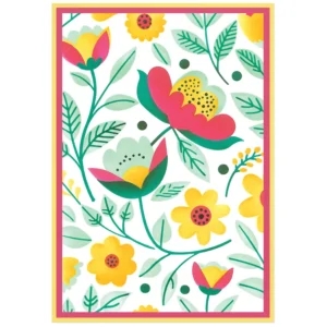 Sizzix A6 Layered Stencils 4PK - Happy Garden #2 by Catherine Pooler