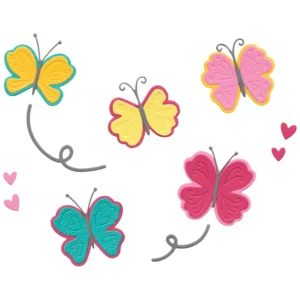 Sizzix Thinlits Die Set 15PK - Bright Butterflies #2 by Catherine Pooler