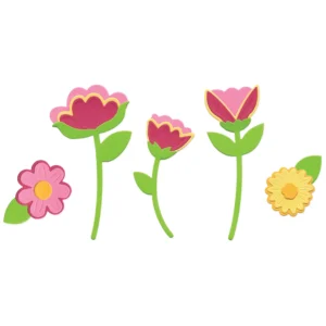 Sizzix Thinlits Die Set 19PK - Whimsy Blooms #2 by Catherine Pooler