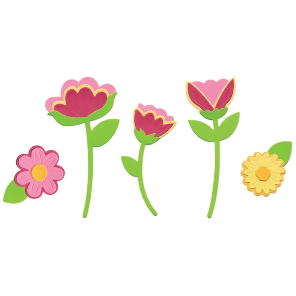 Sizzix Thinlits Die Set 19PK - Whimsy Blooms #2 by Catherine Pooler
