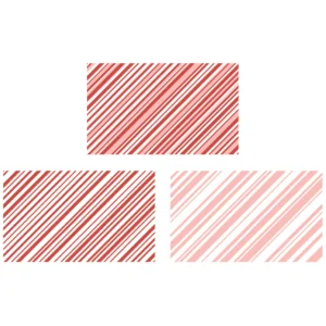 Sizzix Clear Stamps Set 2PK - Candy Stripes by 49 and Market