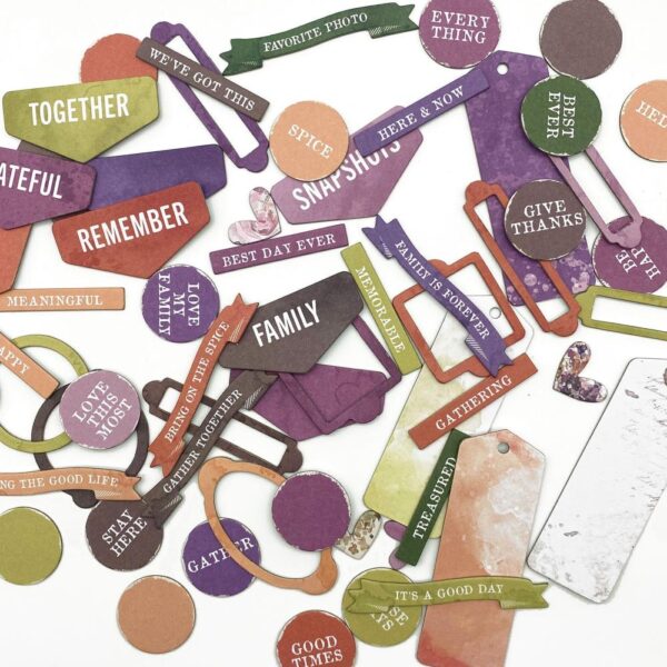 49 and Market ARToptions Plum Grove Chipboard Set - Image 3