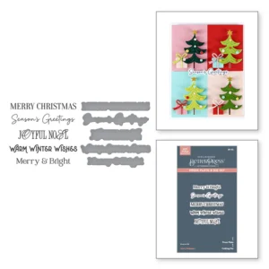 Merry Messages Plate & Die Set