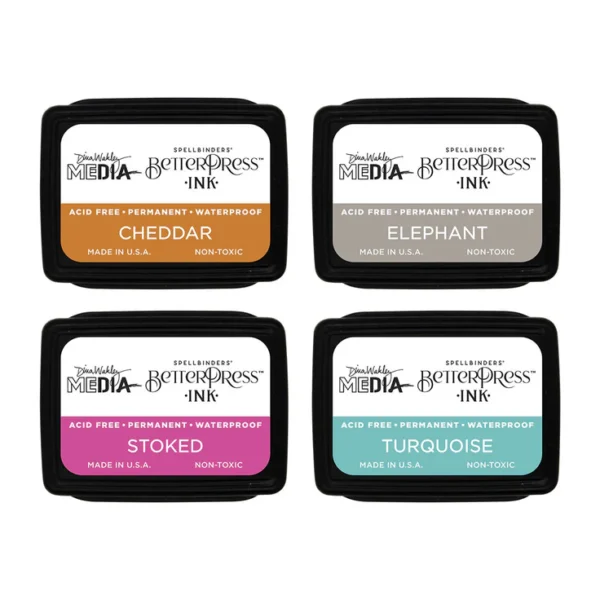 Dina's Faves BetterPress Ink Mini Set by Dina Wakley - Image 2