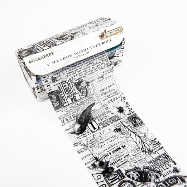 49 And Market Curators Essential 4" Washi Tape Roll -- Meadow - Image 2