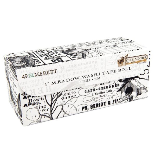 49 And Market Curators Essential 4" Washi Tape Roll -- Meadow